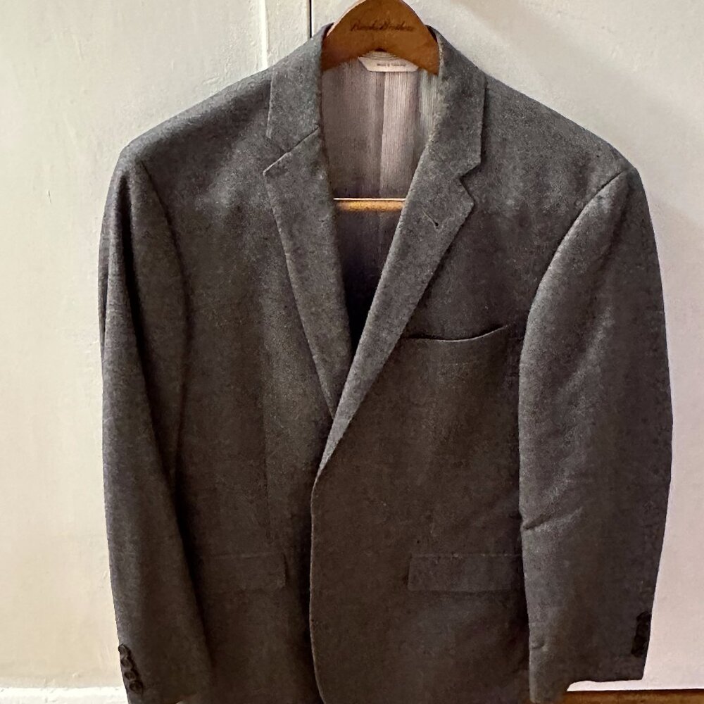 Brooks Brothers Men's Red Fleece Blazer 40R